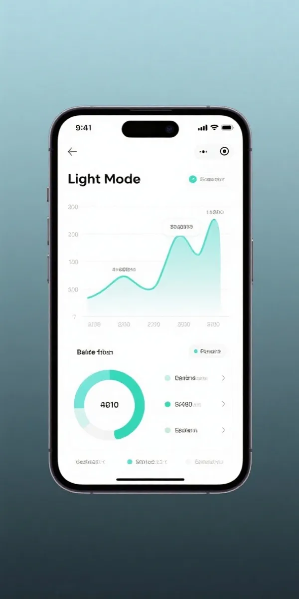 App Interface Light Mode